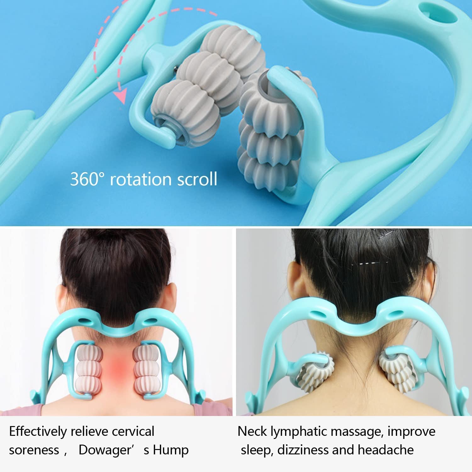 NECK SHOULDER MASSAGER, PORTABLE RELIEVING THE BACK FOR MEN RELIEVING THE WAIST WOMEN (1PC) NECK SHOULDER MASSAGER, PORTABLE RELIEVING THE BACK FOR MEN RELIEVING THE WAIST WOMEN (1PC)